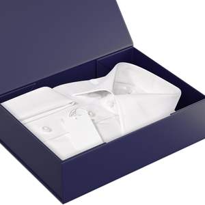 Boîte cadeau magnétique pliable avec logo personnalisé, boîte en papier rigide recyclable pour bijoux, emballage de cosmétiques - Product Image 4