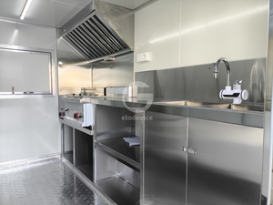 Chariot de frites, chariot à pizzas, chariot à café, camion de crème glacée, chariot de restauration rapide, chariot de concession alimentaire conforme aux normes australiennes - Etodevice - Product Image 6