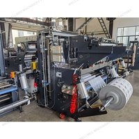 Machine de fabrication de sacs plastiques numériques automatiques à trois soudures haute vitesse pour la production d'emballages de sachets à fermeture éclair et bec verseur (stand-up pouch)