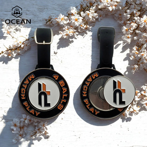 Etichetta per Sacca da <span class=keywords><strong>Golf</strong></span> di Alta Qualità, Stile Vintage in Metallo, Accessorio per <span class=keywords><strong>Golf</strong></span>, Regalo Aziendale di Prestigio - Product Image 4