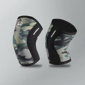 2256 # ngụy trang <span class=keywords><strong>Neoprene</strong></span> 5 đầu gối tay áo biểu tượng tùy chỉnh cử tạ hỗ trợ đầu gối và sức mạnh nâng nén đầu gối cú đúp - Product Image 3