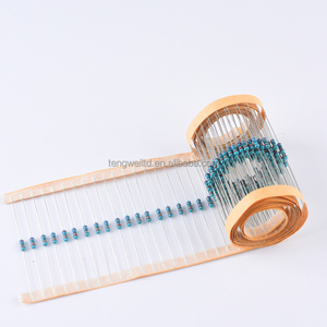 1/4W 0.25W 1% Couleur bleue Résistances à film métallique - Product Image 1