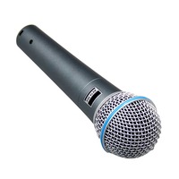 BETA 58A Microphone vocal clair de Studio professionnel Microphone filaire de scène dynamique supercardioïde karaoké BETA58