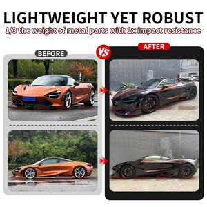 Faldones Laterales de Fibra de Carbono Estilo Vors de Alta Calidad para McLaren 720S - Product Image 2