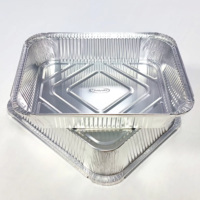 Récipient jetable en aluminium pour emballage alimentaire Casserole/boîte à lunch en aluminium/plaque de cuisson en aluminium