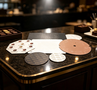 Papier d'emballage personnalisé en chocolat, de qualité alimentaire, recyclable, multicouche, absorbant les chocs, écologique, imperméable