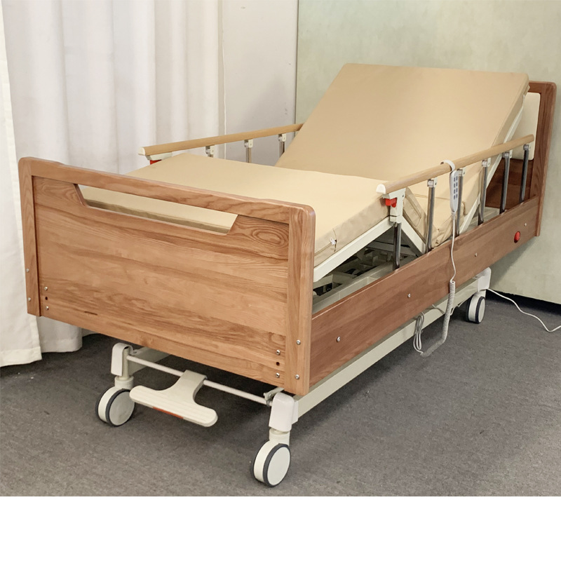 Cama de madera de fresno (respaldo manual)