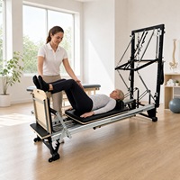 Torre de Pilates de Aluminio con Reformer para Equipos de Gimnasio, Venta al por Mayor y Programas de Marca Personalizada