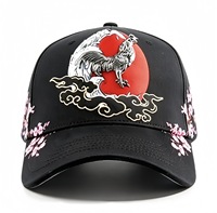 4UGEAR Grosir Topi Bisbol Melengkung Hitam dengan Pinggiran Suede, Topi Trucker 5 Panel Model A-Frame, Topi Bisbol Gorra