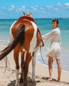 <span class=keywords><strong>ชุด</strong></span>เดรส<span class=keywords><strong>แขน</strong></span><span class=keywords><strong>ยาว</strong></span><span class=keywords><strong>สี</strong></span><span class=keywords><strong>ขาว</strong></span>แบบโปร่งสำหรับงานปาร์ตี้ - Product Image 6