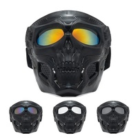 Masques de moto, lunettes de protection contre le vent et les UV, casques de sport pour le cyclisme en plein air, lunettes tactiques pour la conduite