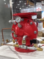 Vanne d'alarme humide DN100 ZSFM pour système de lutte contre l'incendie, Vanne de retenue d'alarme humide 4 pouces