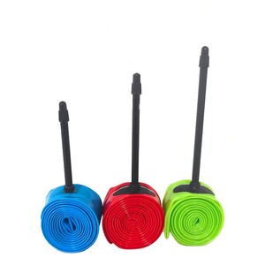 Chambre à air de vélo 28'' 18-32C 32-45C 700C 45/60/80mm <span class=keywords><strong>Schrader</strong></span>/Presta, pneu de vélo léger en TPU pour vélo de route, VTT, BMX - Product Image 1