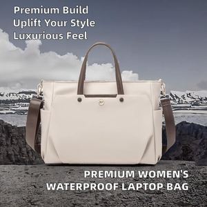 Maletín para Portátil Moderno, Portátil y Duradero de Alta Calidad al por Mayor para <span class=keywords><strong>Mujer</strong></span>, Gran Capacidad, Impermeable, con Cierre de Cremallera de Nailon, 14 - Product Image 6