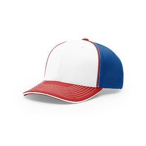 Biraz kavisli ağız 6 Panel sporcu ağı Gorras özel nakış Logo Flex Richardson 172 kamyon şoförü şapkaları - Product Image 4