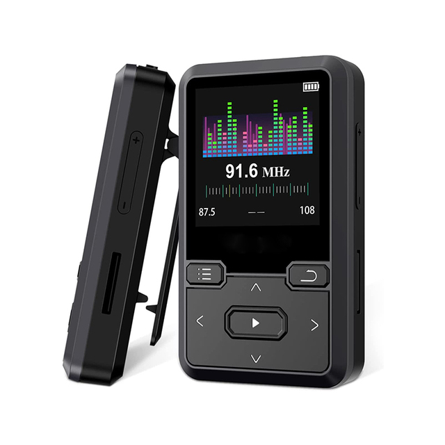 Kosher Version Mini Clip Wireless Mp3 Player with BT 5.0