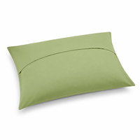 Housse de coussin enveloppante en polyester brossé multicolore, ouverture enveloppe, logo et emballage personnalisés acceptables