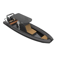 Bateau de luxe gonflable rigide en aluminium, 9.5m, 3 pieds, 950