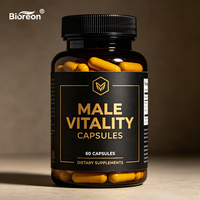 Extrait Pur de Horny Goat Weed, Mélange de Nutriments, Contient des Capsules Pratiques pour la Vitalité Masculine, pour le Maintien de la Condition Physique Quotidienne