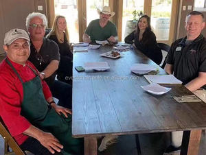 Rắn Gỗ Tròn Gấp Đảng Bar Bảng Cho Tổ Chức Sự Kiện Ăn Cưới - Product Image 6