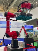 Robot manipulateur industriel collaboratif léger pour palettisation, équipement d'automatisation à tension nulle pour applications complexes