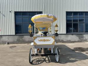 Bon prix visite personnalisée Victoria calèche électrique sans cheval pour entreprise de location - Product Image 5