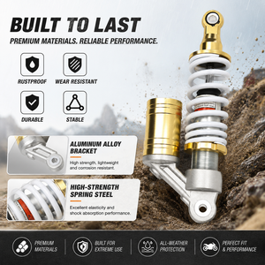 <span class=keywords><strong>Amortisseur</strong></span> <span class=keywords><strong>arrière</strong></span> pour moto, diamètre de l'œillet 270 mm, <span class=keywords><strong>amortisseur</strong></span> à air 8 mm, pour moto ATV-<span class=keywords><strong>125</strong></span> 250cc PIT TRAIL <span class=keywords><strong>DIRT</strong></span> BIKE TAOTAO - Product Image 2