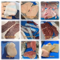 Machine à trancher la viande fraîche industrielle SUS304, trancheuse automatique de filets de porc, de bœuf et de poulet pour l'usine de transformation de la viande