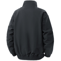 Veste pour homme à col montant, doublée polaire épaisse, zippée et à boutons-pression, style workwear décontracté, coupe ample, pour automne-hiver