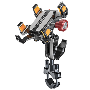 Chống rung nhôm hợp kim U Bolt Kẹp xe máy điện thoại di động chủ động cơ xe đạp tay lái điện thoại thông minh núi - Product Image 1