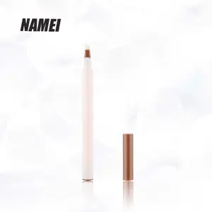 Beauty Container Roll On Eyeliner Rotating Black Makeup Stick Cylinder Thin Eyebrow Pencil For Cosmetic Packaging
