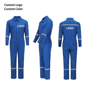 Uniforme de mécanicien en coton imperméable haute visibilité pour hommes, combinaison de travail, vêtements de travail, ensemble de vêtements de travail - Product Image 2