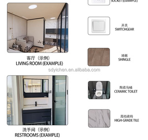 Villa modulaire <span class=keywords><strong>de</strong></span> luxe insonorisée, mobile, personnalisable, avec extension coulissante en acier, type hôtel, villa en <span class=keywords><strong>bord</strong></span> <span class=keywords><strong>de</strong></span> <span class=keywords><strong>mer</strong></span>, cabine Apple - Product Image 4
