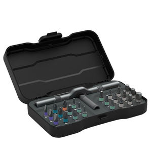 Juego de destornilladores de trinquete 24 en 1, juego de brocas de acero de aleación multifuncional, tornillo magnético, mango de torsión en forma de T, herramientas manuales de reparación - Product Image 5