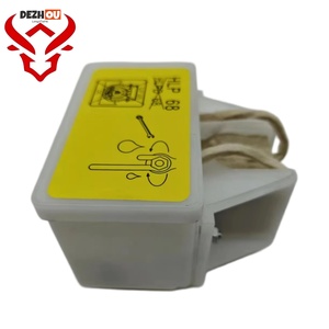 Boîte de récupération et coupelle à huile carrées compactes avec réservoir en plastique et feutre – Compatible Mitsubishi pour ascenseurs - Product Image 1