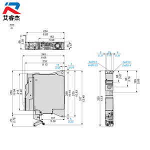 Convertidor de frecuencia ATV320U04N4B Nuevo original Serie ATV320 Variador de frecuencia tipo libro VFD trifásico 380-500V 0.37KW ATV320U04N4B - Product Image 3
