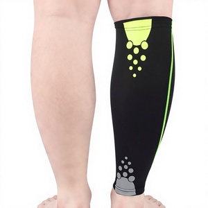 Kaos Kaki Pendek Penyangga Betis, Dapat Disesuaikan, Kompresi untuk Shin <span class=keywords><strong>Splint</strong></span>, Bahan Spandex/Nylon, Musim Gugur - Product Image 4
