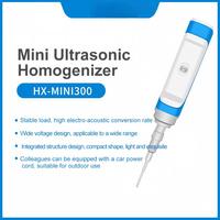 Mini homogénéisateur ultrasonique portatif 0,1-300 ml, émulsifiant de laboratoire pour la dispersion de liquides, 300 ml