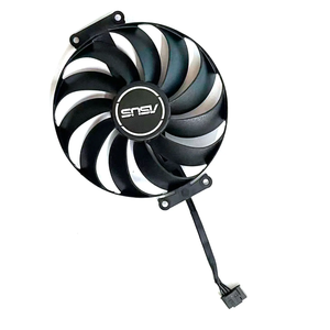 Ventilateur de remplacement pour carte graphique ASUS Radeon <span class=keywords><strong>RX6400</strong></span> 4GB PHOENIX OC, flambant neuf, T129215SU FDC10U12D9-C 95MM 6PIN - Product Image 3