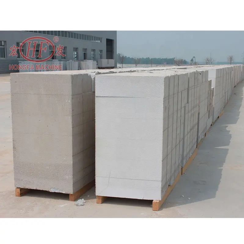 Aacブロック生産ライン/断熱材建築材料AlcパネルAac砂ライムレンガ工場価格インドウズベキスタン