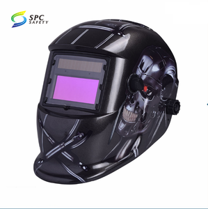 Masque <span class=keywords><strong>de</strong></span> soudage à obscurcissement automatique solaire confortable à porter, design tête <span class=keywords><strong>de</strong></span> mort monstre, <span class=keywords><strong>protection</strong></span> faciale, casque <span class=keywords><strong>de</strong></span> soudage à obscurcissement automatique - Product Image 2