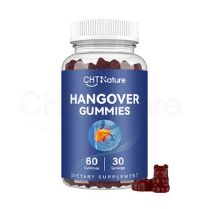 CHTNature OEM/ODM Suplementos para aliviar la resaca 60 gomitas/botella de gominolas antiresaca - Product Image 1
