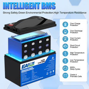 Easun 12.8V 100Ah LFP 电池组 12V 12.8V 100Ah Lifepo4 电池组带 BMS - Product Image 6