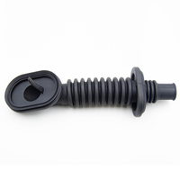 Tuyaux ondulés en caoutchouc EPDM sur mesure, manchons de protection pour faisceaux de câbles automobiles, passe-câbles moulés, certifiés IATF16949, OEM/ODM