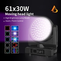 Lampu Moving Head AICPOSE Professional 61x30W Bee Eye RGBW untuk Klub Malam, Gereja, dan Panggung