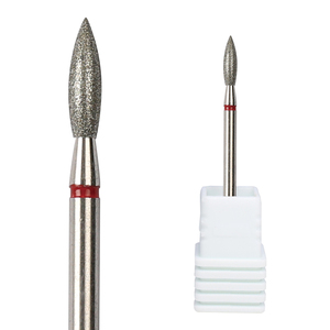 卸売ロシアダイヤモンド炎ネイルドリルビットマニキュアロータリーバリキューティクルクリーンカスタム7個ステンレス鋼ネイルキューティクルビット - Product Image 6