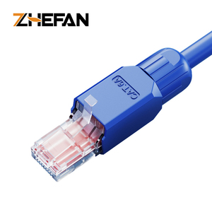 Zhefan Cat6 RJ45 toolless UTP nối cắm viễn thông các bộ phận dễ dàng cài đặt mà không cần công cụ - Product Image 2