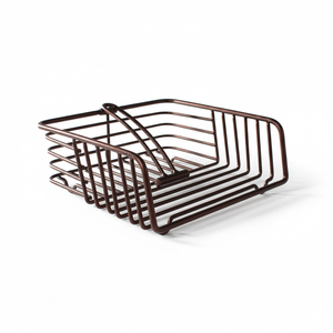 Solution de stockage de panier de serviette en métal longue durée parfaite pour les maisons bureaux cafés hôtels banquets cuisines et restaurants - Product Image 1