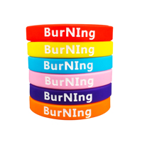 Maßgefertigtes Hochwertiges Wasserdichtes Silikon-Armband für Sport Personalisiertes Logo für Werbeveranstaltungen