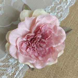 9cm Têtes De Fleurs Toile De Fond De Mariage DIY Décor Rouge Rose Blanc Soie Fleur Artificielle Tête De Pivoine pour La Décoration De Mariage Avec Feuille - Product Image 2